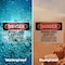 Signmission Mining Area Keep Out Danger Sign, Plastic, 14in W x 10in L, 2PK OS-2PACK-DS-P-1014-L-1888 - alternate 8